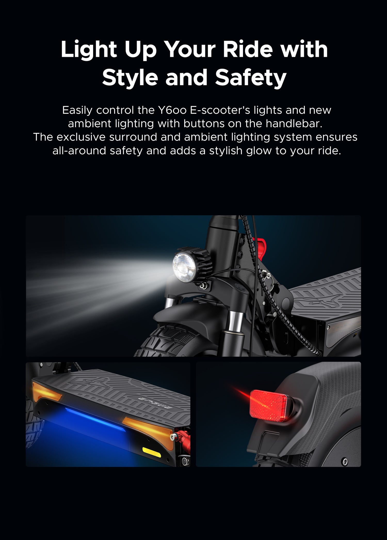 ENGWE Y600 Upgrade Electric Scooter