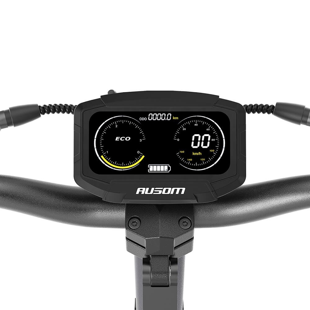 Ausom DT2 Pro Electric Scooter 1100W*2 Motor 115KM Range 68Km/h Max Speed 52V 23.4Ah Battery