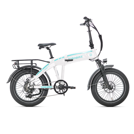 JOBOBIKE EddyX Folding Electric Bike 250W 80Nm Torque 20x3” Fat Tires