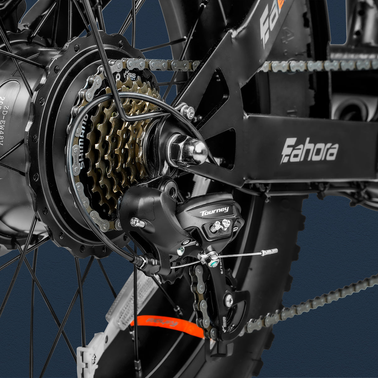 Eahora Juliet III Electric Bike 1000W*2 Dual Motor 180Nm Torque 150KM+ Range