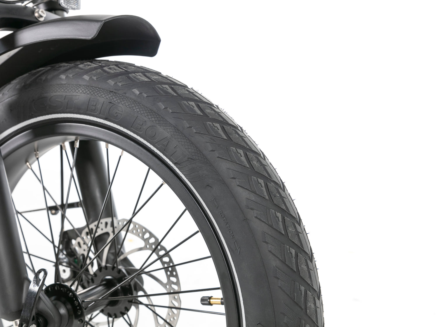 JOBOBIKE EddyX Folding Electric Bike 250W 80Nm Torque 20x3” Fat Tires