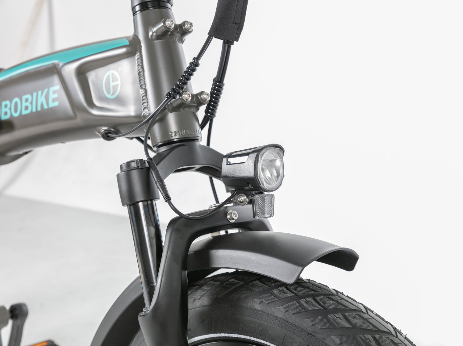 JOBOBIKE EddyX Folding Electric Bike 250W 80Nm Torque 20x3” Fat Tires