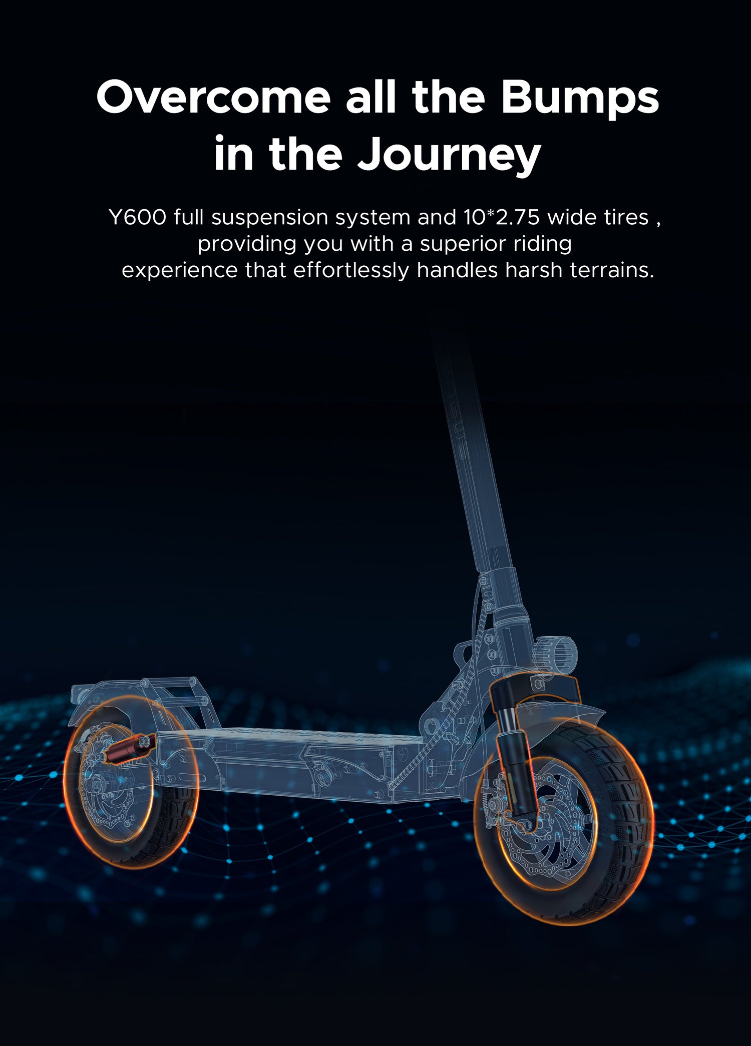 ENGWE Y600 Upgrade Electric Scooter