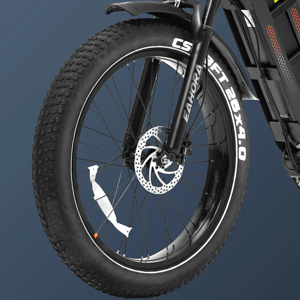 Eahora Romeo Pro 1200W Electric Bike 150KM+ Range 120Nm Torque Fat Tires