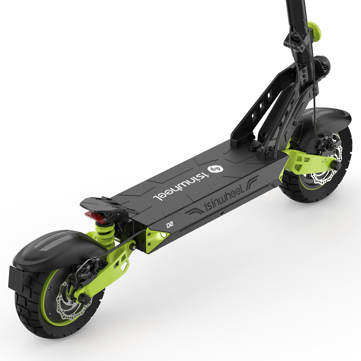 Trottinette électrique Isinwheel D2 : 1 000 W, autonomie de 55 km, vitesse maximale de 45 km/h, 48 V, batterie de 15,6 Ah.