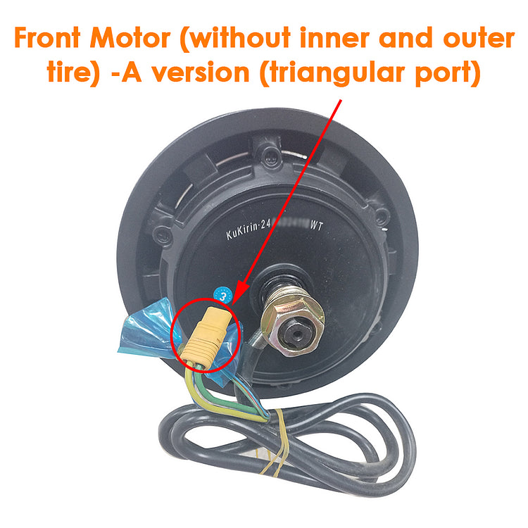 Front Motor (without inner and outer tire) -A version for KuKirin G2 Master