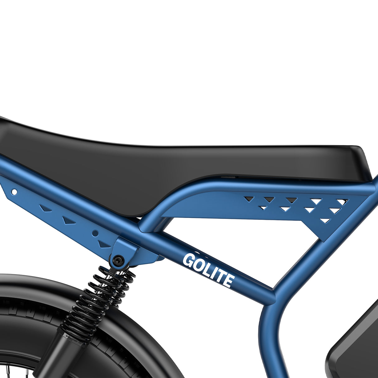 OVIVO HYPER GO Elektrofahrrad, 20x4,0" Fatbike-Reifen, 120 km Reichweite, Doppelfederung