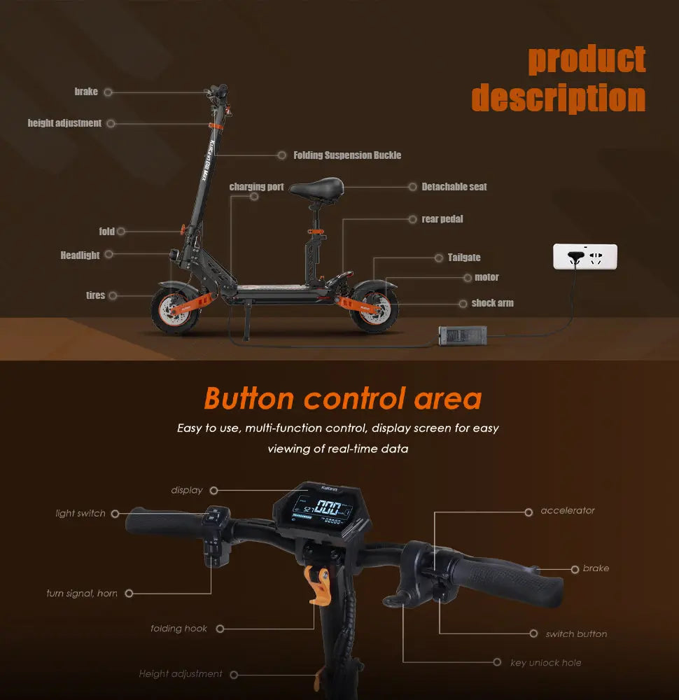 KuKirin G2 MAX Monopattino elettrico