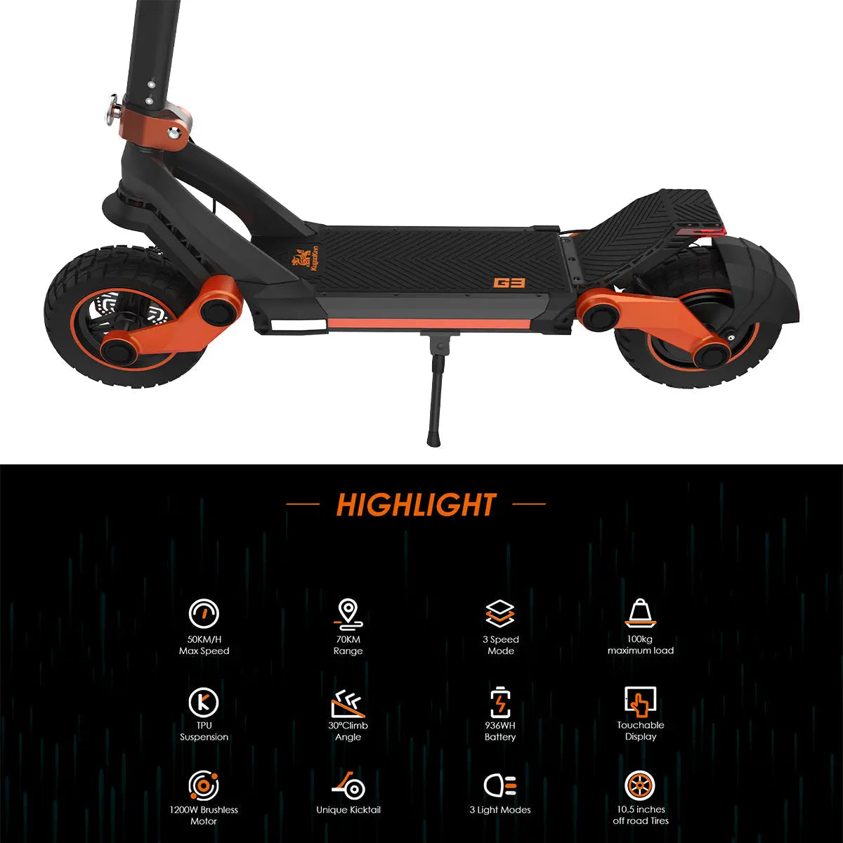 KuKirin G3 Monopattino elettrico