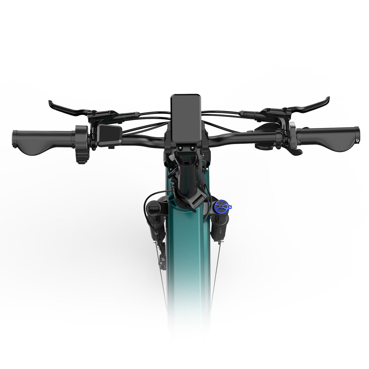 OVIVO HYPER GO Elektrofahrrad, 20x4,0" Fatbike-Reifen, 120 km Reichweite, Doppelfederung