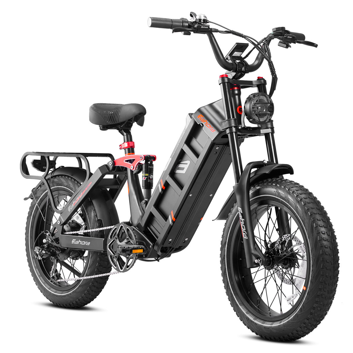 Eahora Juliet III Electric Bike 1000W*2 Dual Motor 180Nm Torque 150KM+ Range