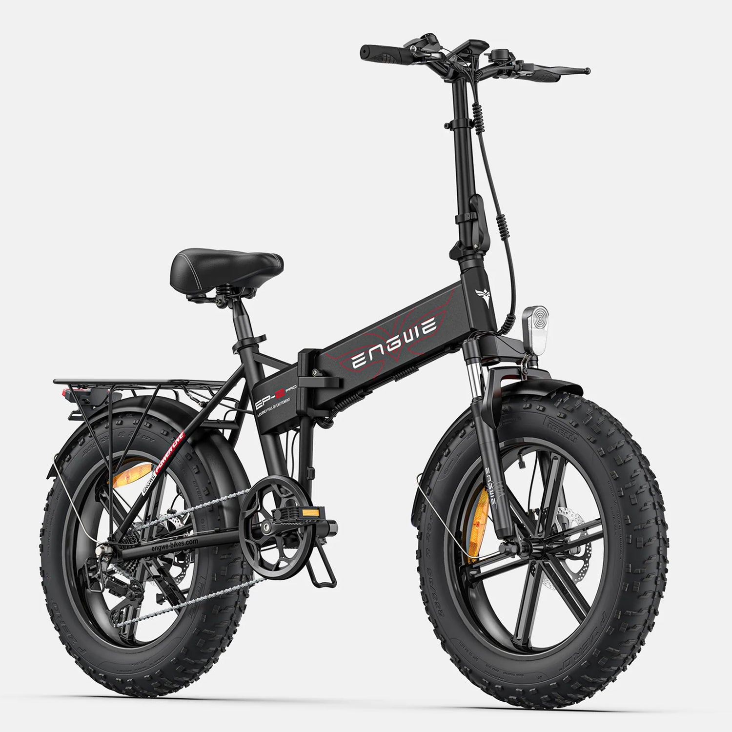 ENGWE EP-2 PRO Electric Bike 120KM Range 48V 13Ah Battery 20x4.0" Fat Tires