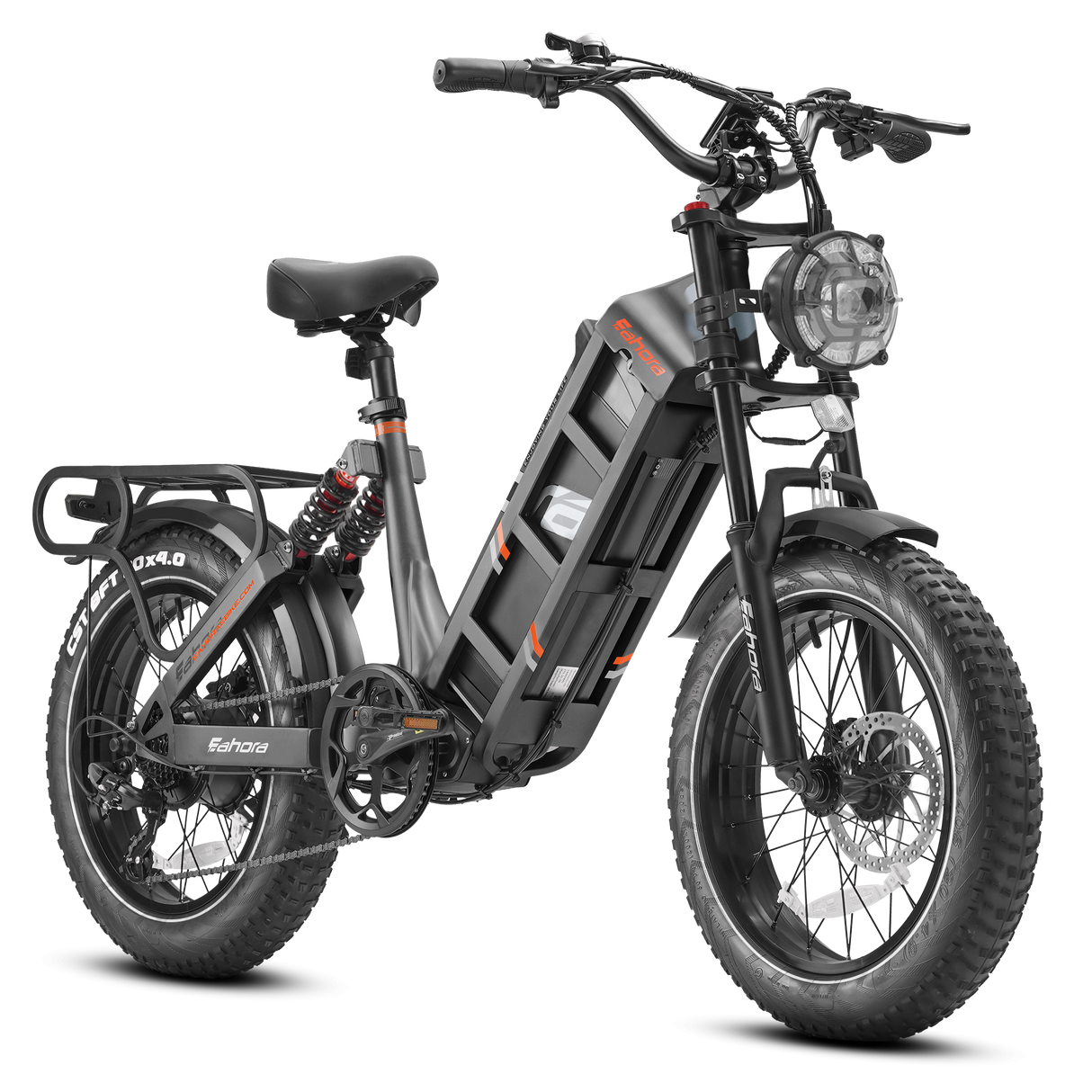 Eahora Juliet 1000W Electric Bike 150KM+ Range Dual Suspension 90Nm Torque