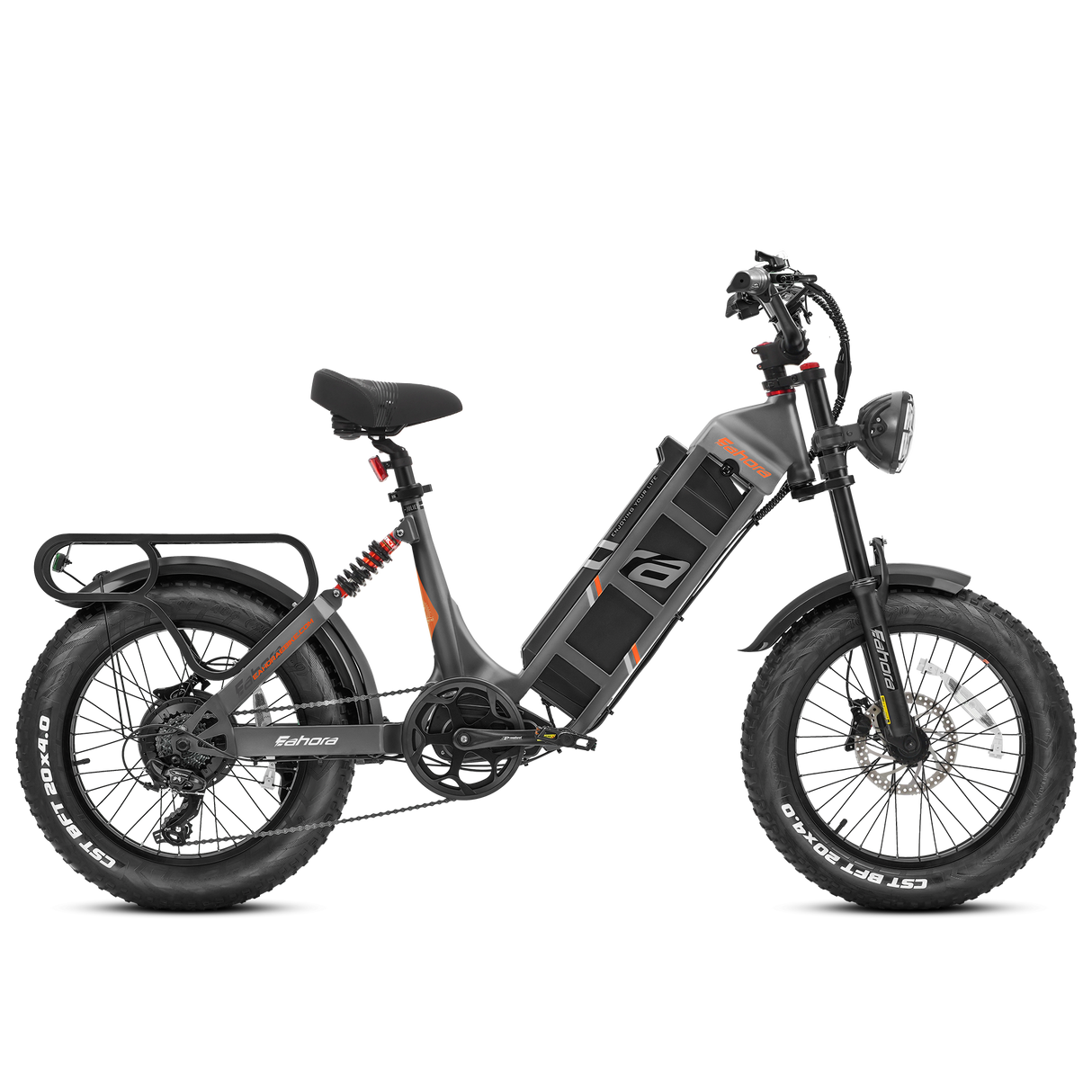 Eahora Juliet 1000W Electric Bike 150KM+ Range Dual Suspension 90Nm Torque