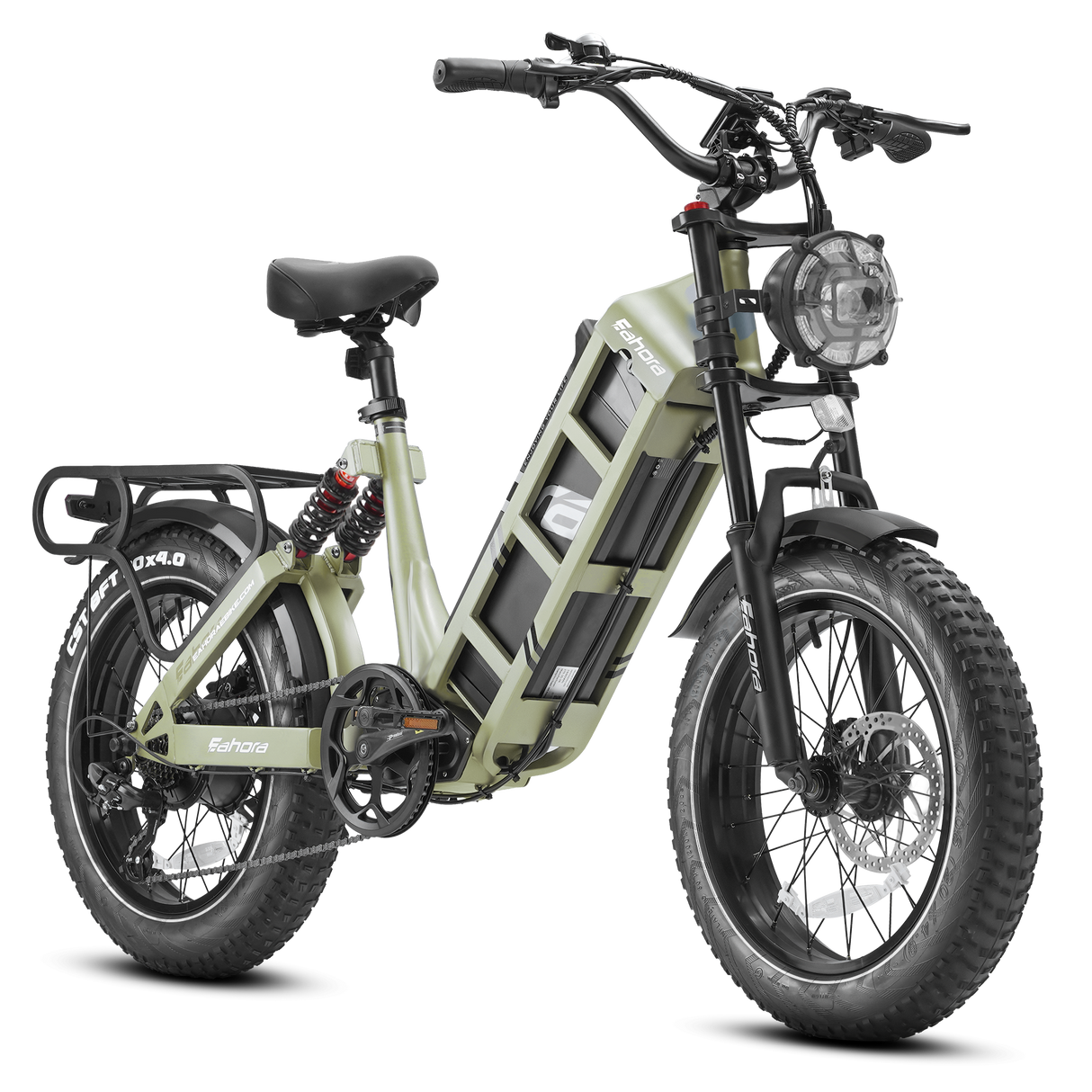 Eahora Juliet 1000W Electric Bike 150KM+ Range Dual Suspension 90Nm Torque