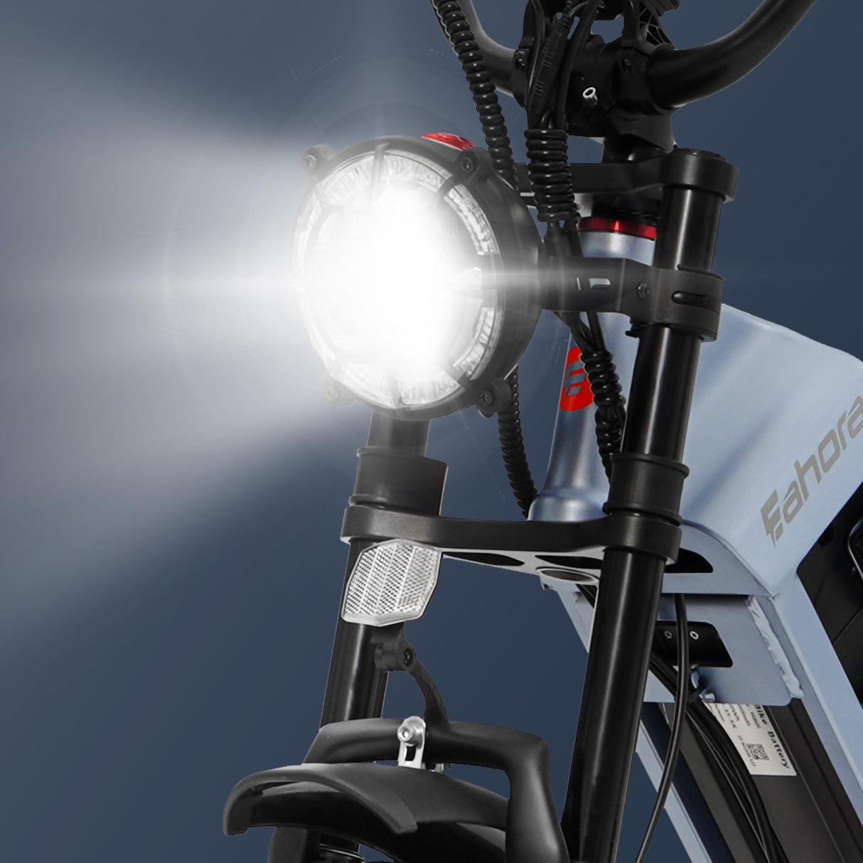 Eahora Juliet 1000W Electric Bike 150KM+ Range Dual Suspension 90Nm Torque