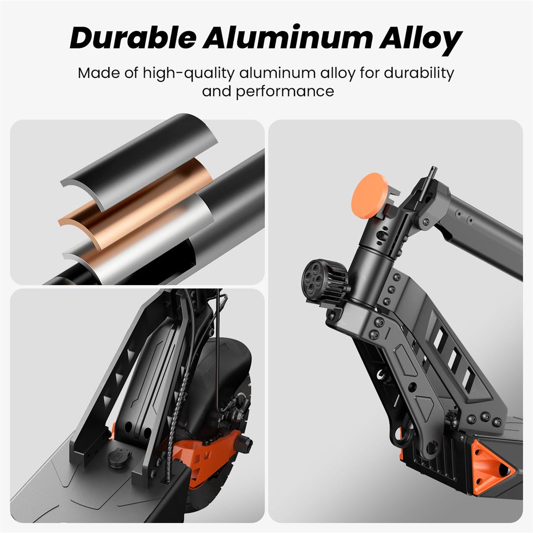 Isinwheel D2 Electric Scooter 1000W 55KM Range 45Km/h Max Speed 48V 15.6Ah