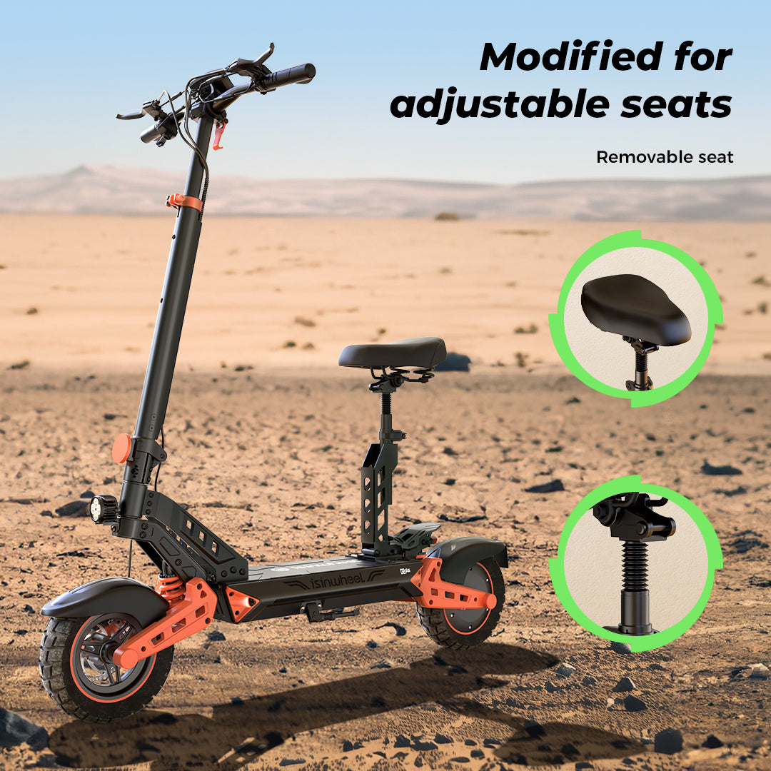 Isinwheel D2 PLUS Electric Scooter 1000W 65KM Range 45Km/h Max Speed 48V 20Ah