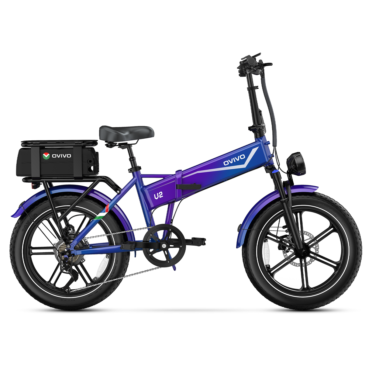 OVIVO V2 DUAL BATTERY Electric Bike