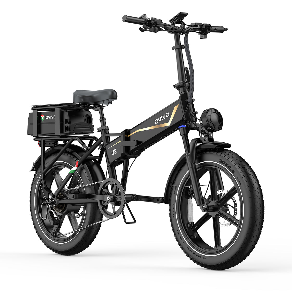 OVIVO V2 DUAL BATTERY Electric Bike