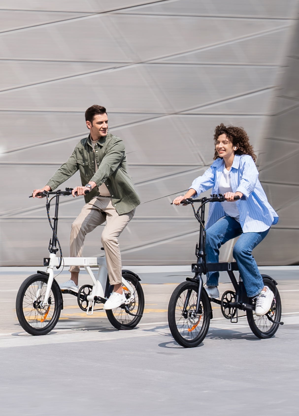 ENGWE P20 Electric Bike Folding Urban Electric Bike with Belt Drive