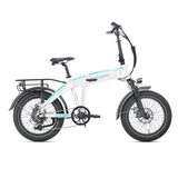 JOBOBIKE EddyX Folding Electric Bike 250W 80Nm Torque 20x3” Fat Tires