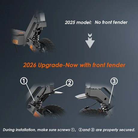 KuKirin G2 Electric Scooter 2026 Upgrade 48V 15.6Ah Battery