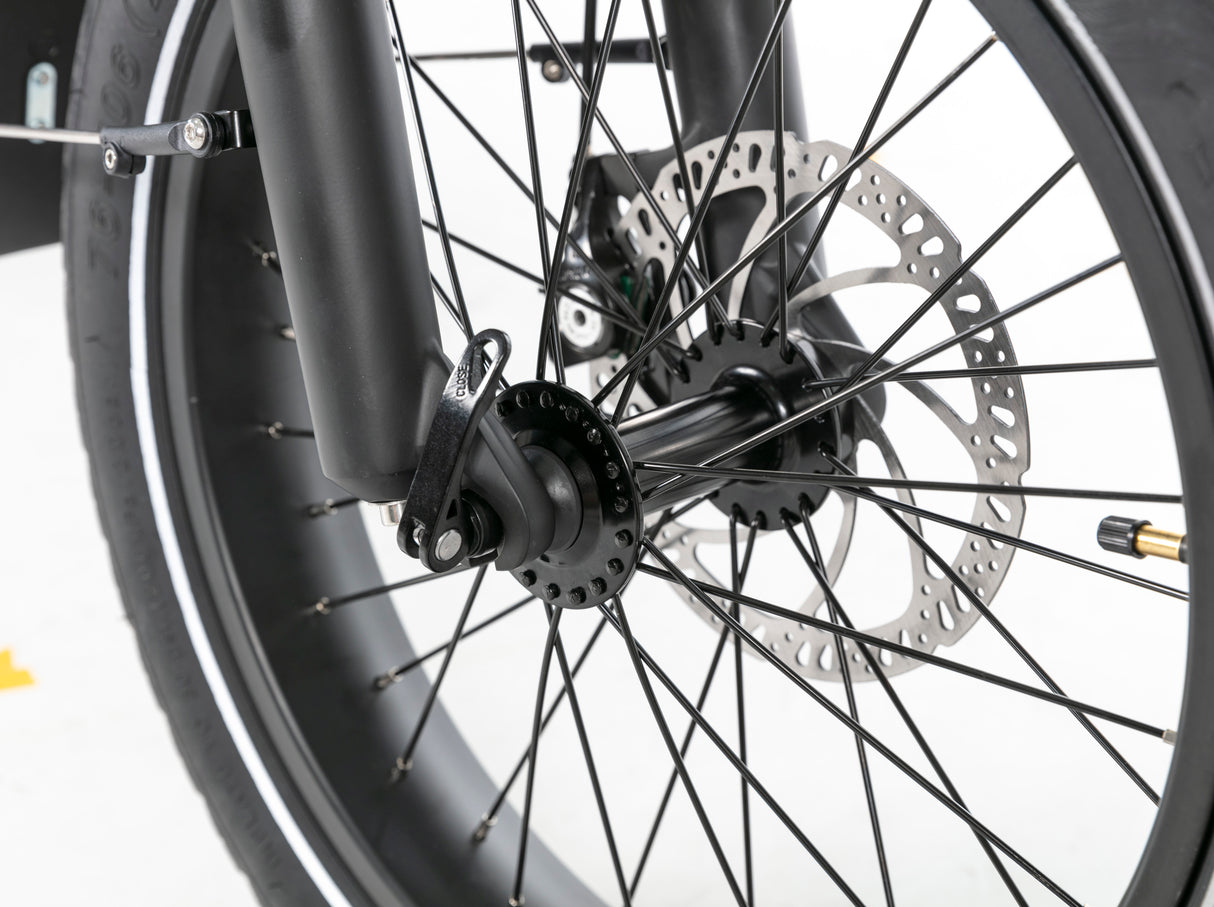 JOBOBIKE EddyX Folding Electric Bike 250W 80Nm Torque 20x3” Fat Tires