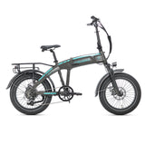 JOBOBIKE EddyX Folding Electric Bike 250W 80Nm Torque 20x3” Fat Tires