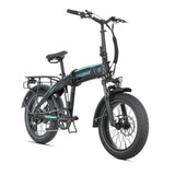 JOBOBIKE EddyX Folding Electric Bike 250W 80Nm Torque 20x3” Fat Tires