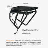 Batteria posteriore 48V13Ah per Engine Pro / Engine X + portapacchi posteriore ENGWE