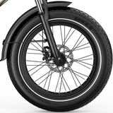 OVIVO HYPER GO Elektrofahrrad, 20x4,0" Fatbike-Reifen, 120 km Reichweite, Doppelfederung