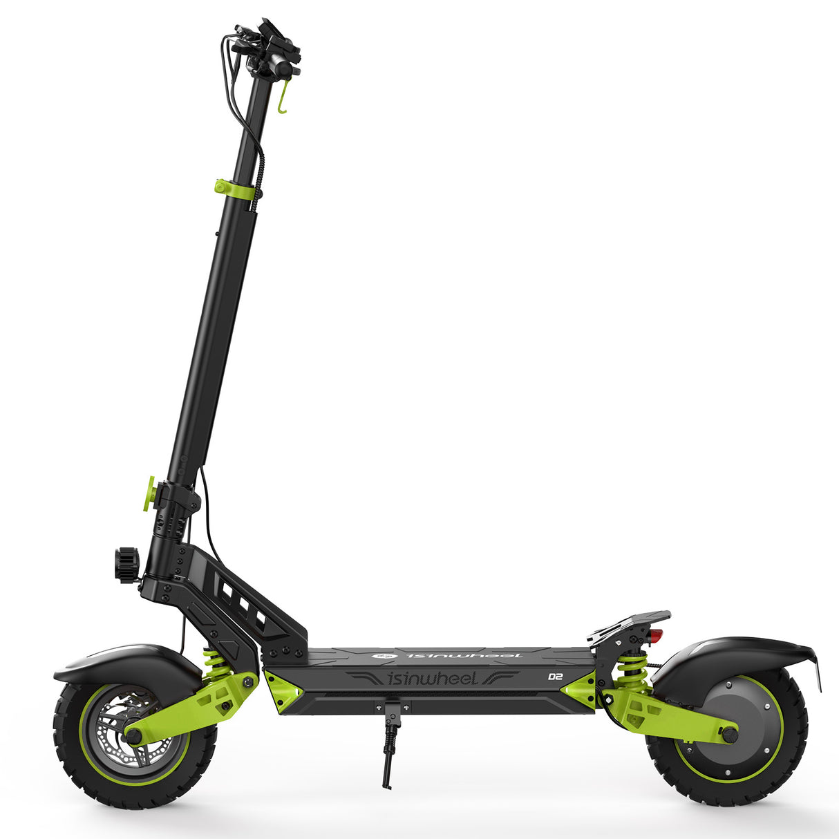 Trottinette électrique Isinwheel D2 : 1 000 W, autonomie de 55 km, vitesse maximale de 45 km/h, 48 V, batterie de 15,6 Ah.