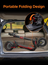 ENGWE Y400 Foldable Electric Scooter 10" Fat Tires 40KM Range