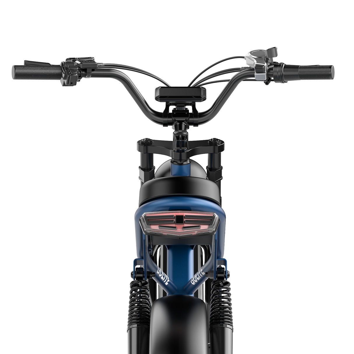 OVIVO HYPER GO Elektrofahrrad, 20x4,0" Fatbike-Reifen, 120 km Reichweite, Doppelfederung