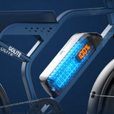 OVIVO HYPER GO Elektrofahrrad, 20x4,0" Fatbike-Reifen, 120 km Reichweite, Doppelfederung