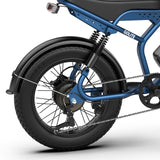 OVIVO HYPER GO Elektrofahrrad, 20x4,0" Fatbike-Reifen, 120 km Reichweite, Doppelfederung