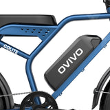 OVIVO HYPER GO Elektrofahrrad, 20x4,0" Fatbike-Reifen, 120 km Reichweite, Doppelfederung