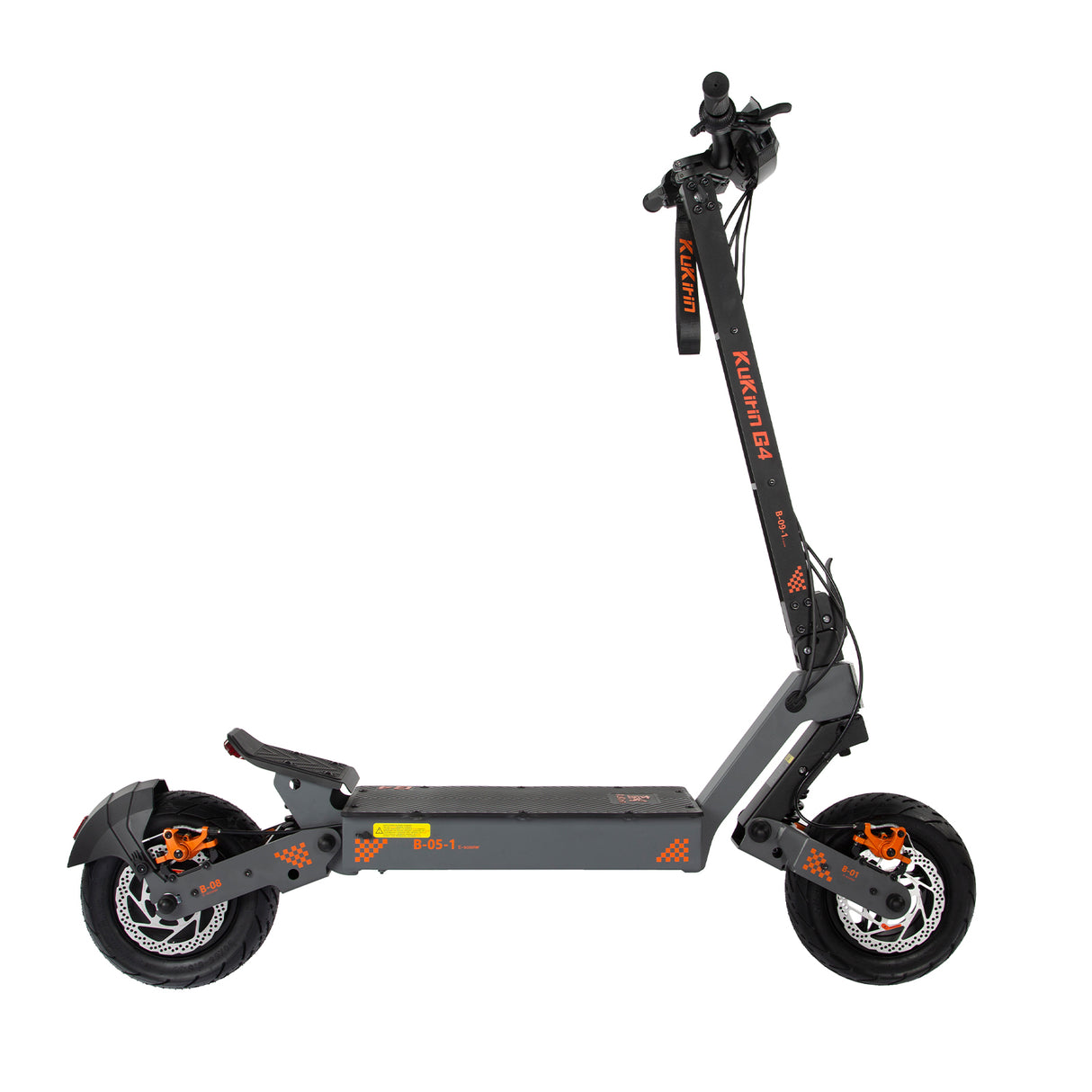 Trottinette électrique KuKirin G4 2000 W, autonomie de 75 km, vitesse maximale de 70 km/h, batterie 60 V 20 Ah