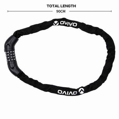 OVIVO Combination Lock 90cm for Ebike & Scooter
