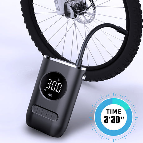 S62 Mini Portable Electric Air Pump Fast Inflation Auto Shut-Off