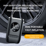 S62 Mini Portable Electric Air Pump Fast Inflation Auto Shut-Off