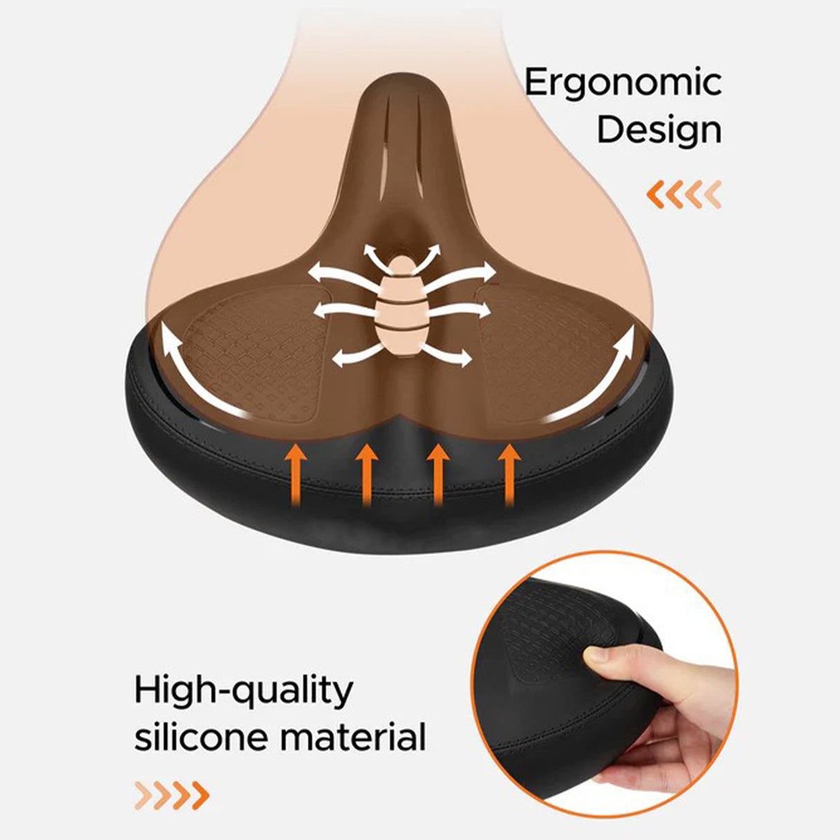 Shock Absorbing Saddle