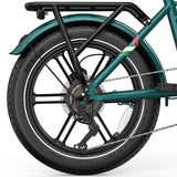 OVIVO HYPER GO Elektrofahrrad, 20x4,0" Fatbike-Reifen, 120 km Reichweite, Doppelfederung