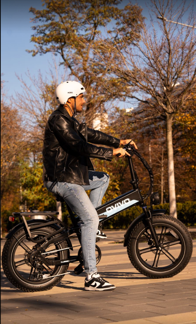 OVIVO V2 PRO Folding Electric Bike 130KM Range 48V 20Ah Battery 70Nm