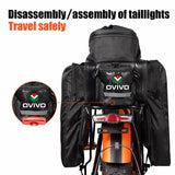 Bike Rack Bag Pannier Backpack 17-35 Liters OVIVO
