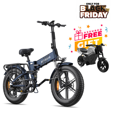 ENGWE ENGINE PRO 2.0 Folding Electric Bike 75Nm High Torque Outdoor Adventure