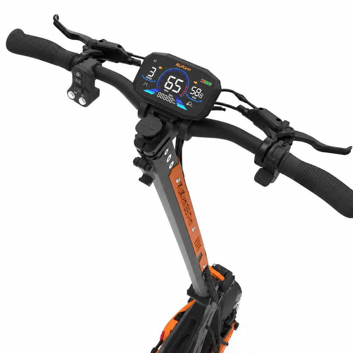 KuKirin G3 Pro Electric Scooter 1200W*2 Motor 80KM Range 65Km/h Max Speed 52V 23.4Ah Battery