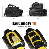 Bike Rack Bag Pannier Backpack NICK 17-35 Liters