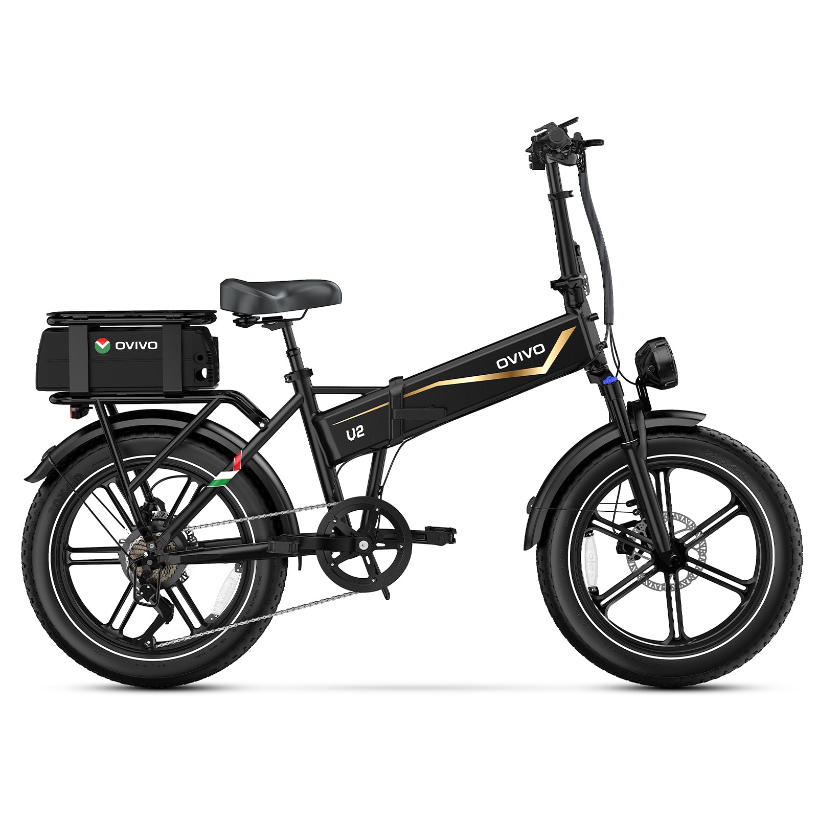 OVIVO V2 DUAL BATTERY Electric Bike (Pre-sale In July) – ottobest.com